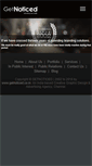 Mobile Screenshot of getnoticed.co.in